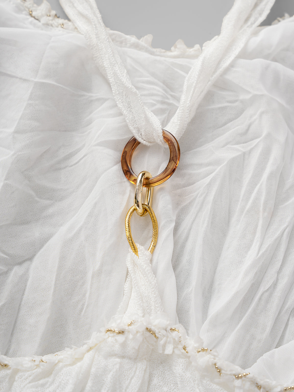 Unclaimed Bouquet Dress - Milk White