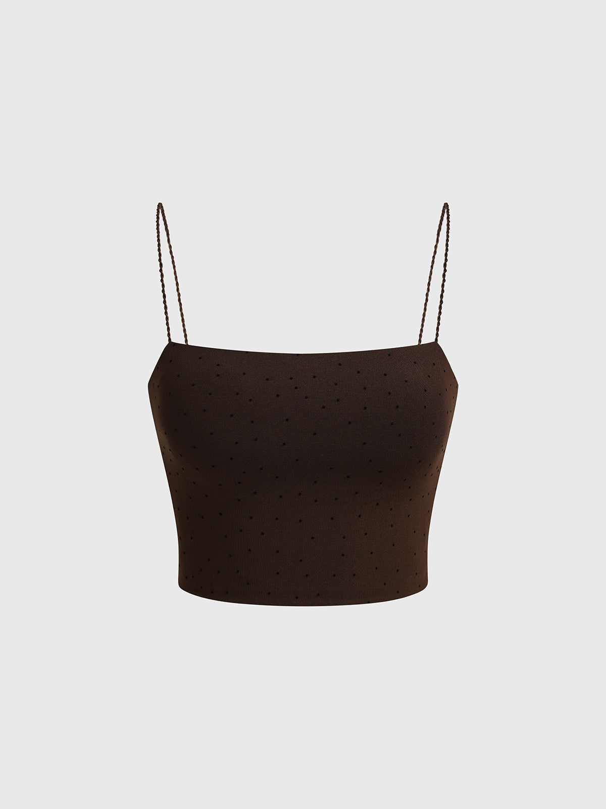 Tiny But Huge Consequences Cami Top - Coffee Brown