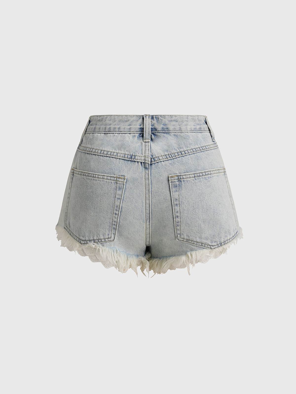 Pretty Sure I’m Leaving Shorts - Denim Blue