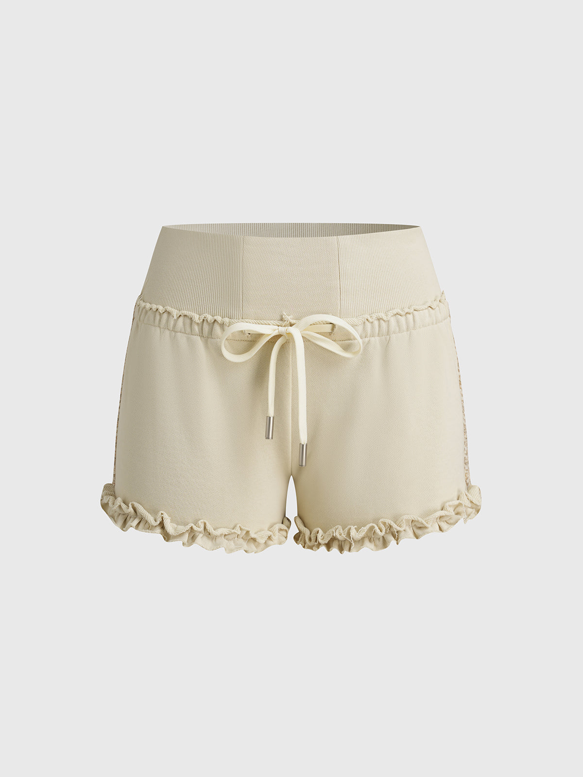 No Ceremony Required Shorts - Beige Sand