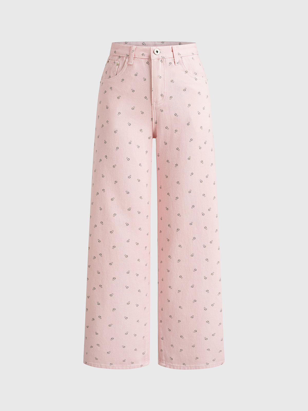 Too Pretty to Settle Pants - Bubble Pink