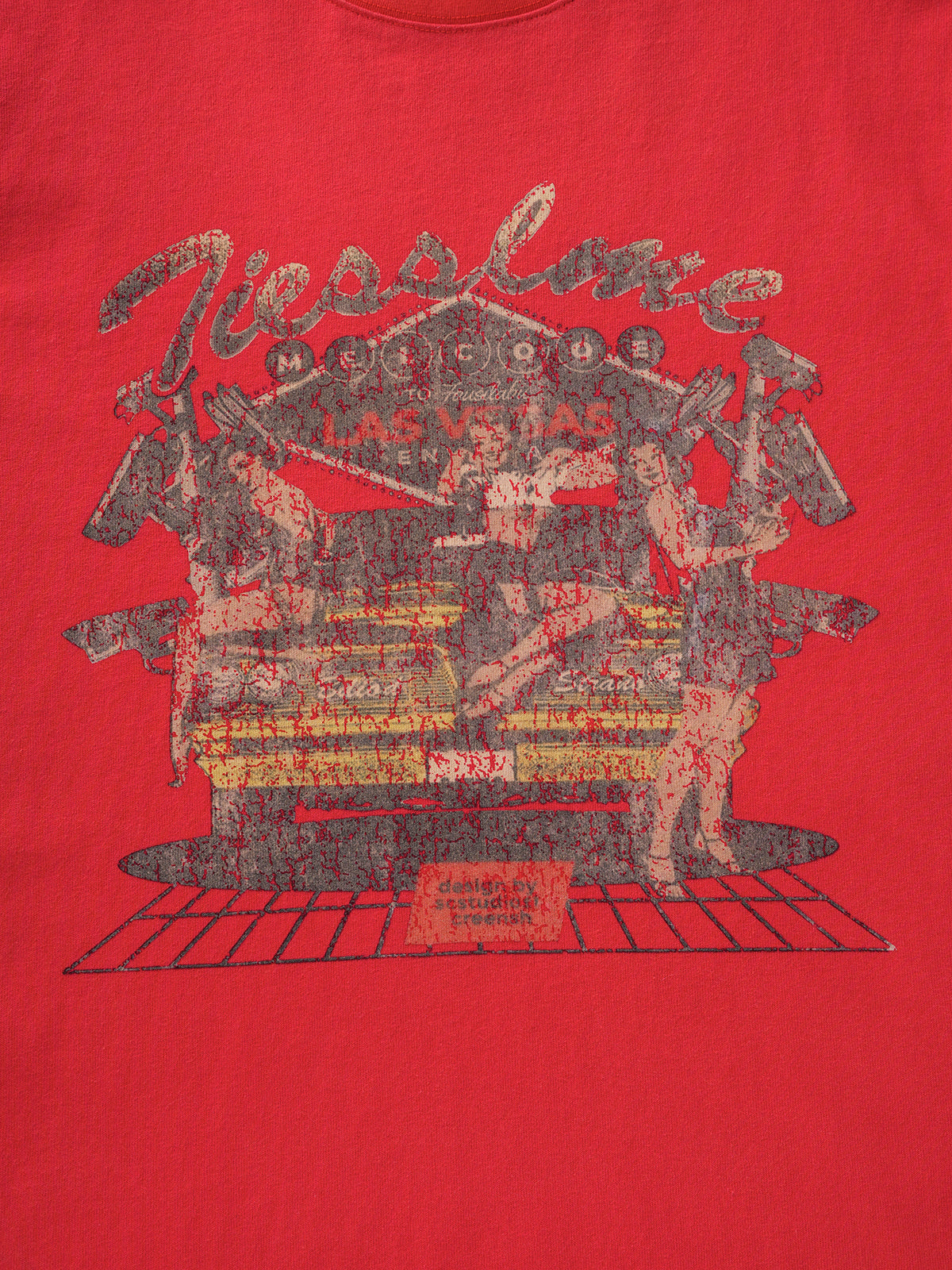 Public Romance Tee - Red Red
