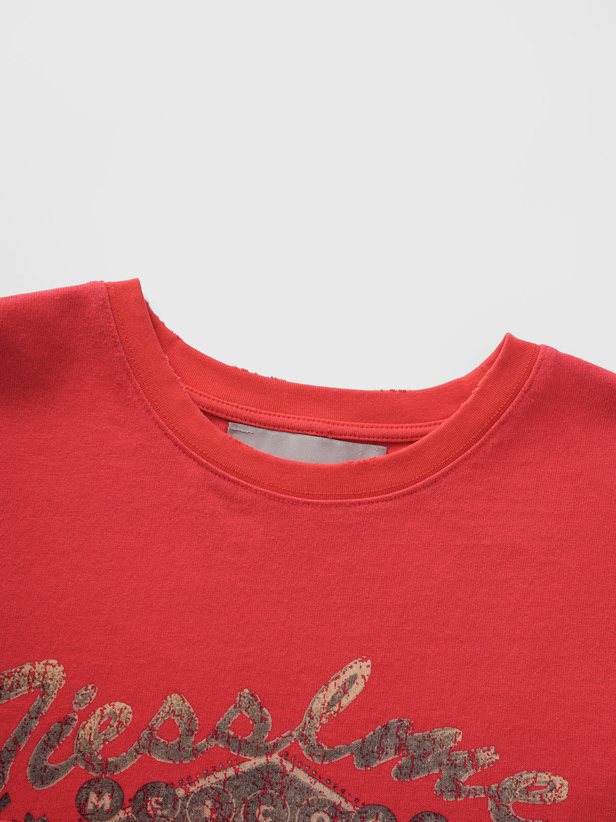Public Romance Tee - Red Red