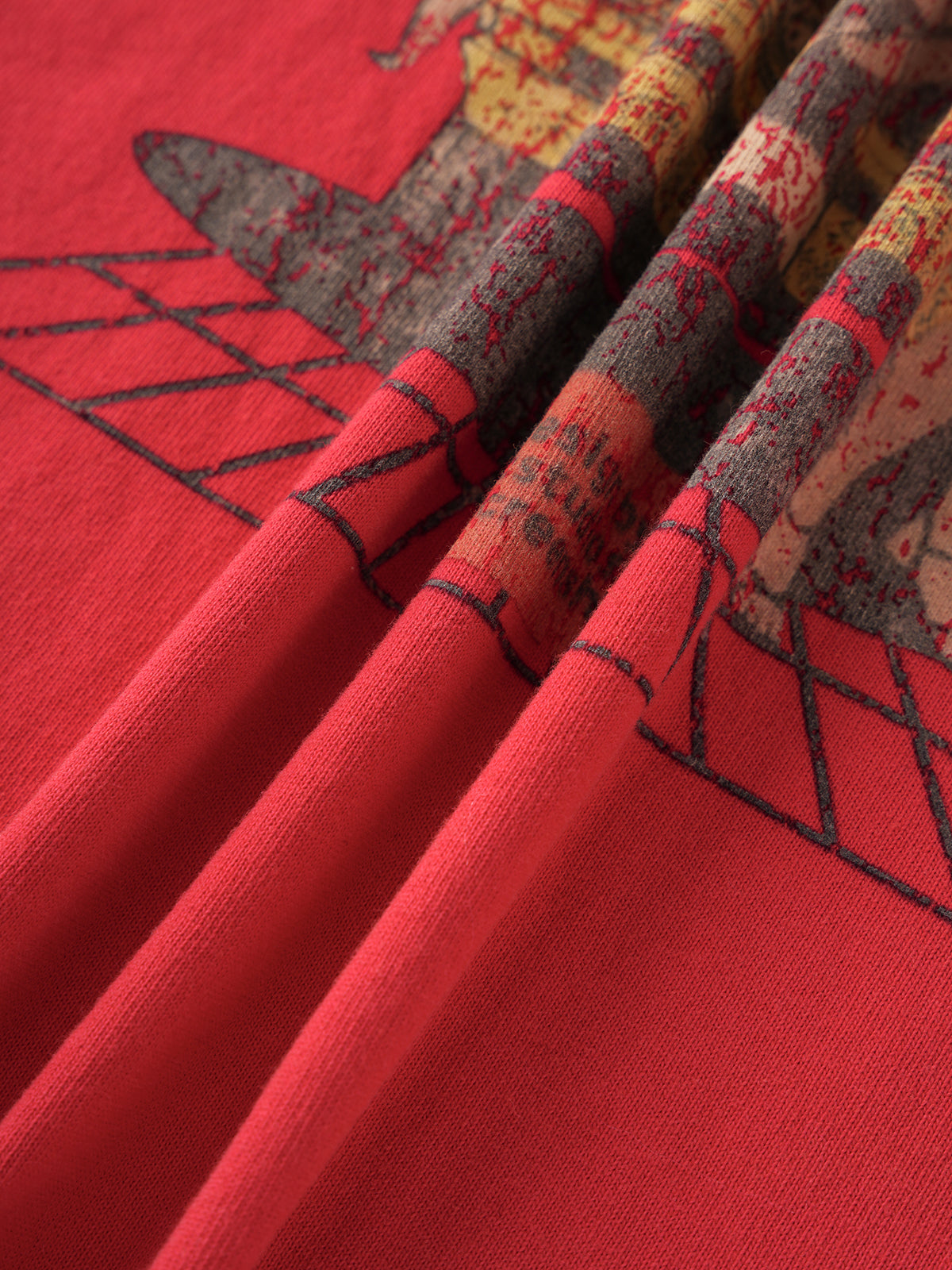 Public Romance Tee - Red Red