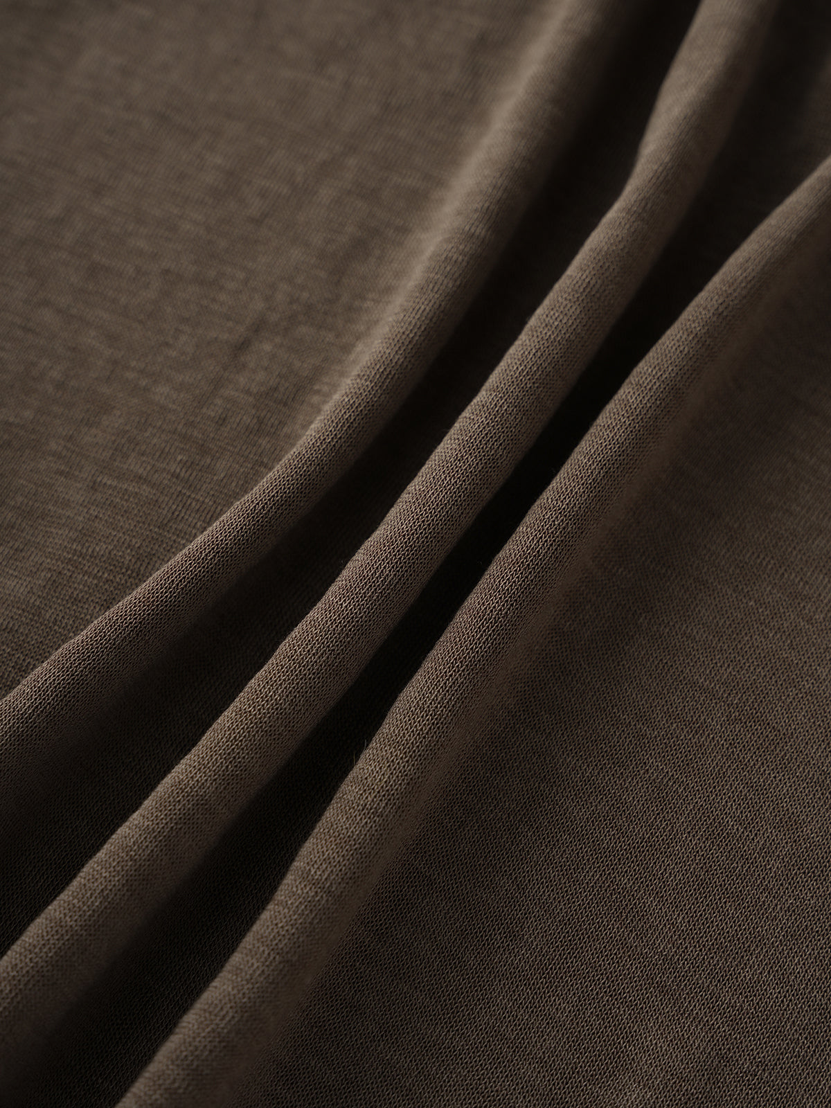 Too Much History Sleeve Top - Coffee Brown