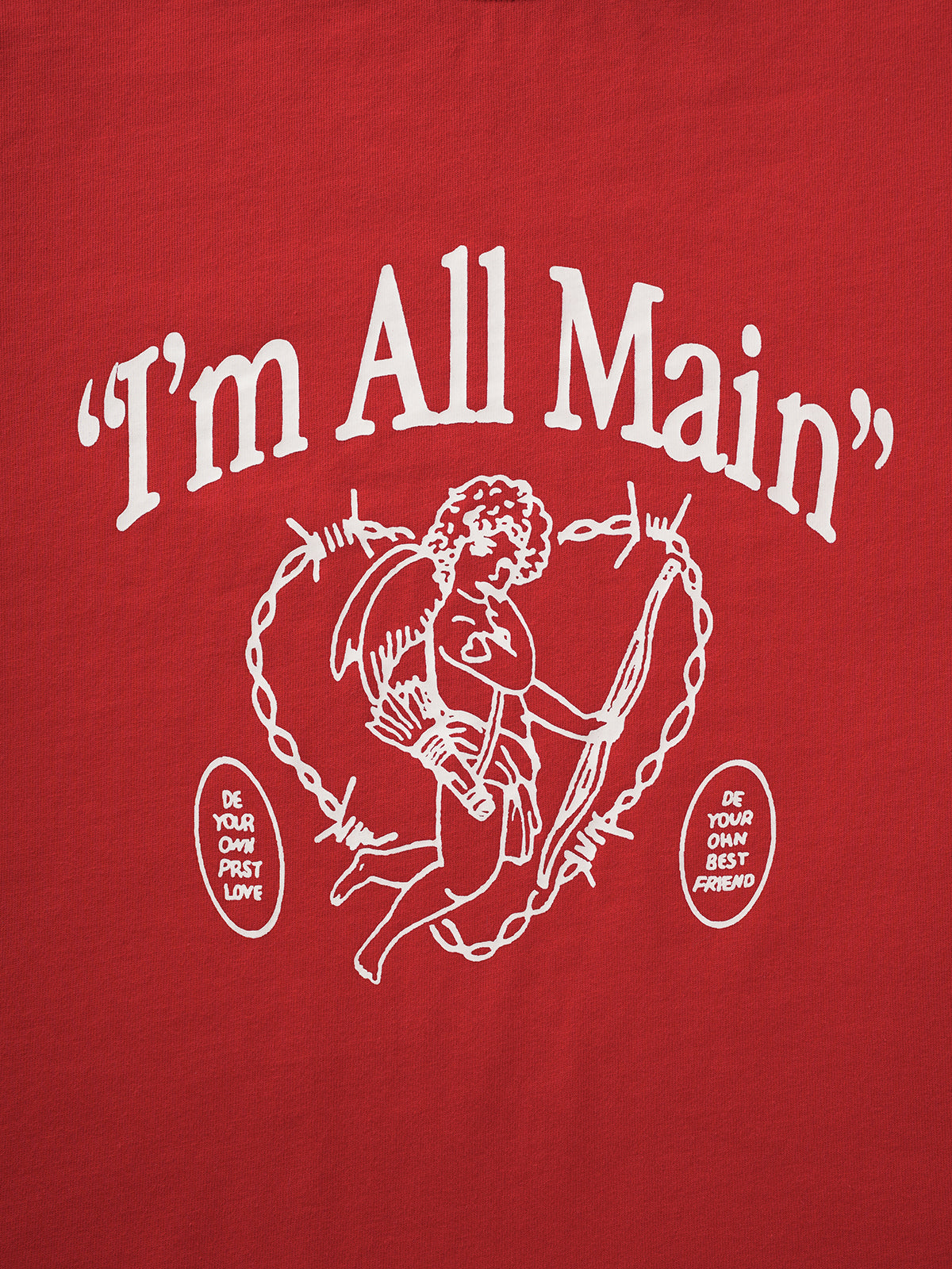 Heart Issues Tee - Cherry Red