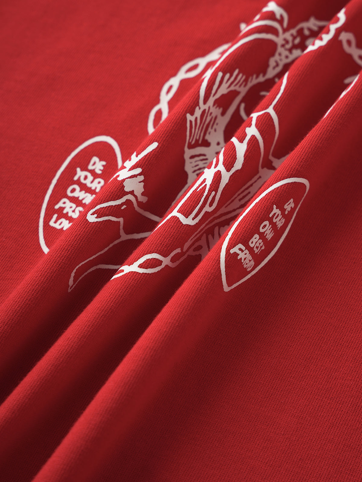 Heart Issues Tee - Cherry Red