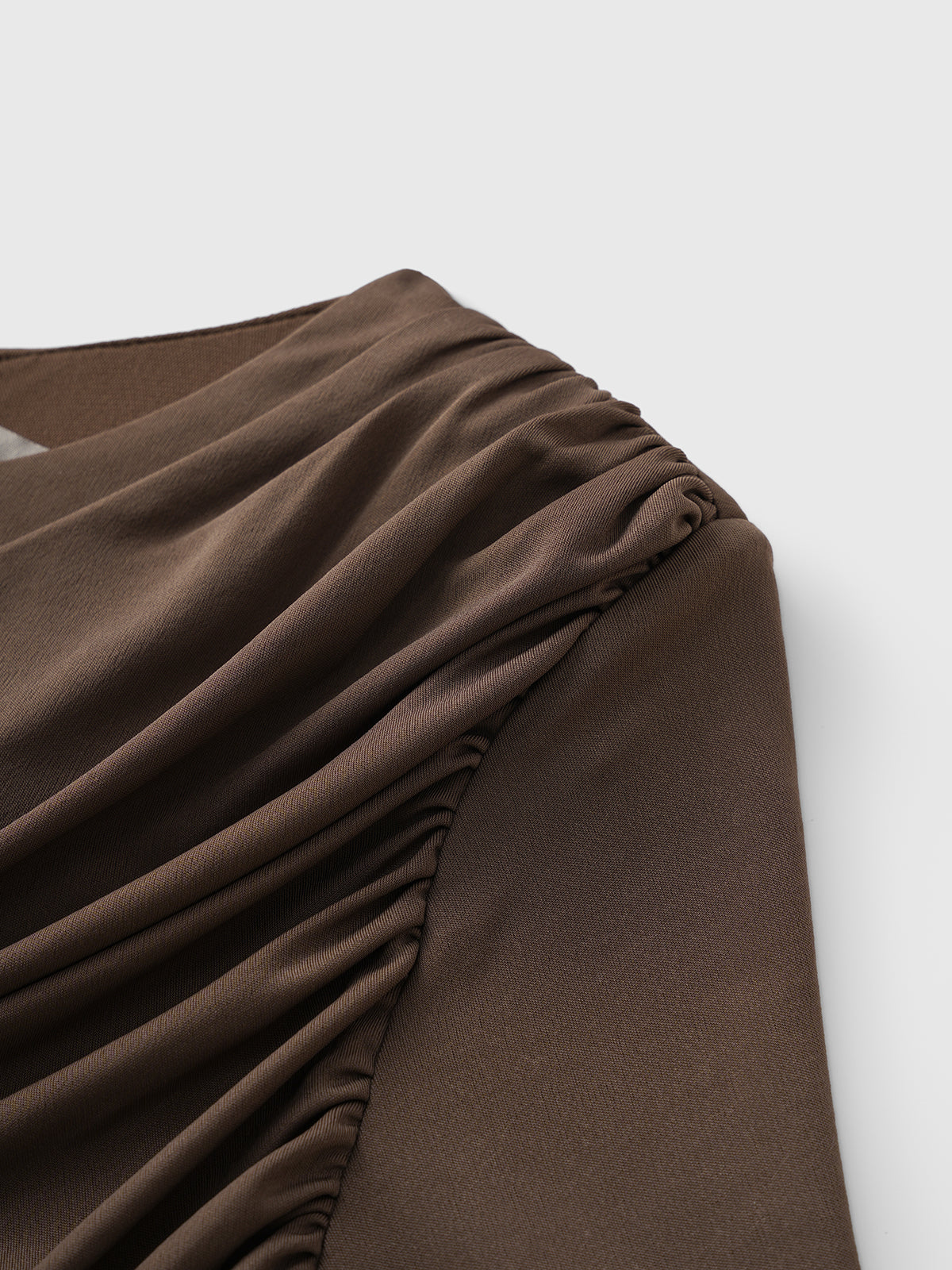 Sweet Talk Cut-Out Dress - Coffee Brown