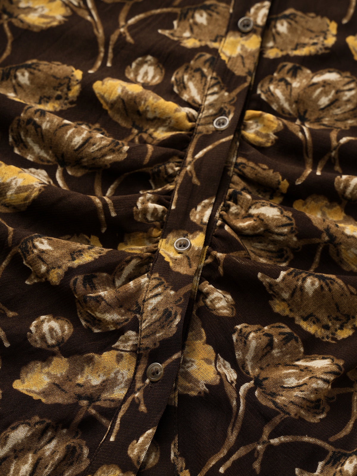Still Sending Flowers Shirt - Yellow Brown