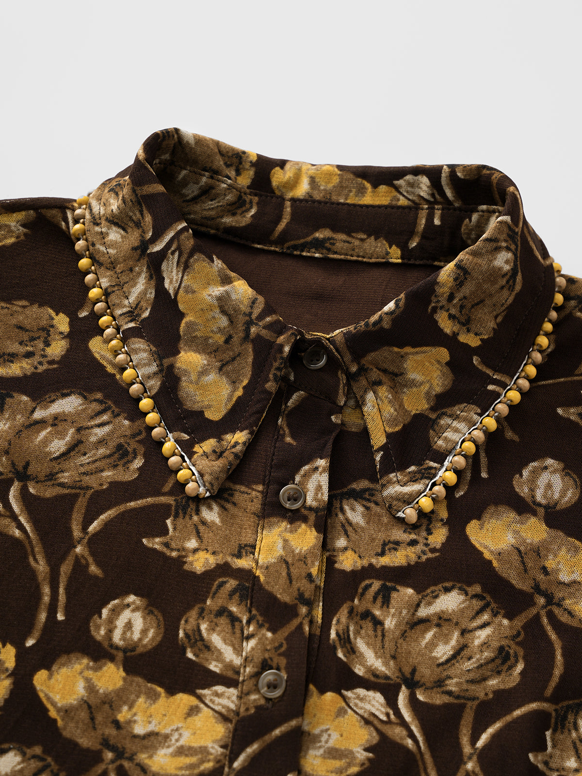 Still Sending Flowers Shirt - Yellow Brown