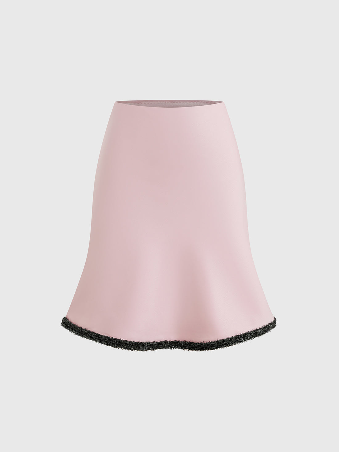 Almost Angel Satin Skirt – Blush Pink