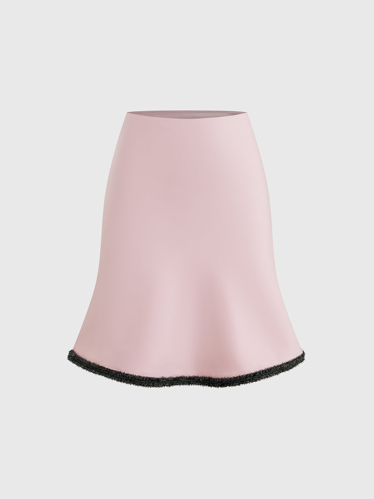 Almost Angel Satin Skirt – Blush Pink