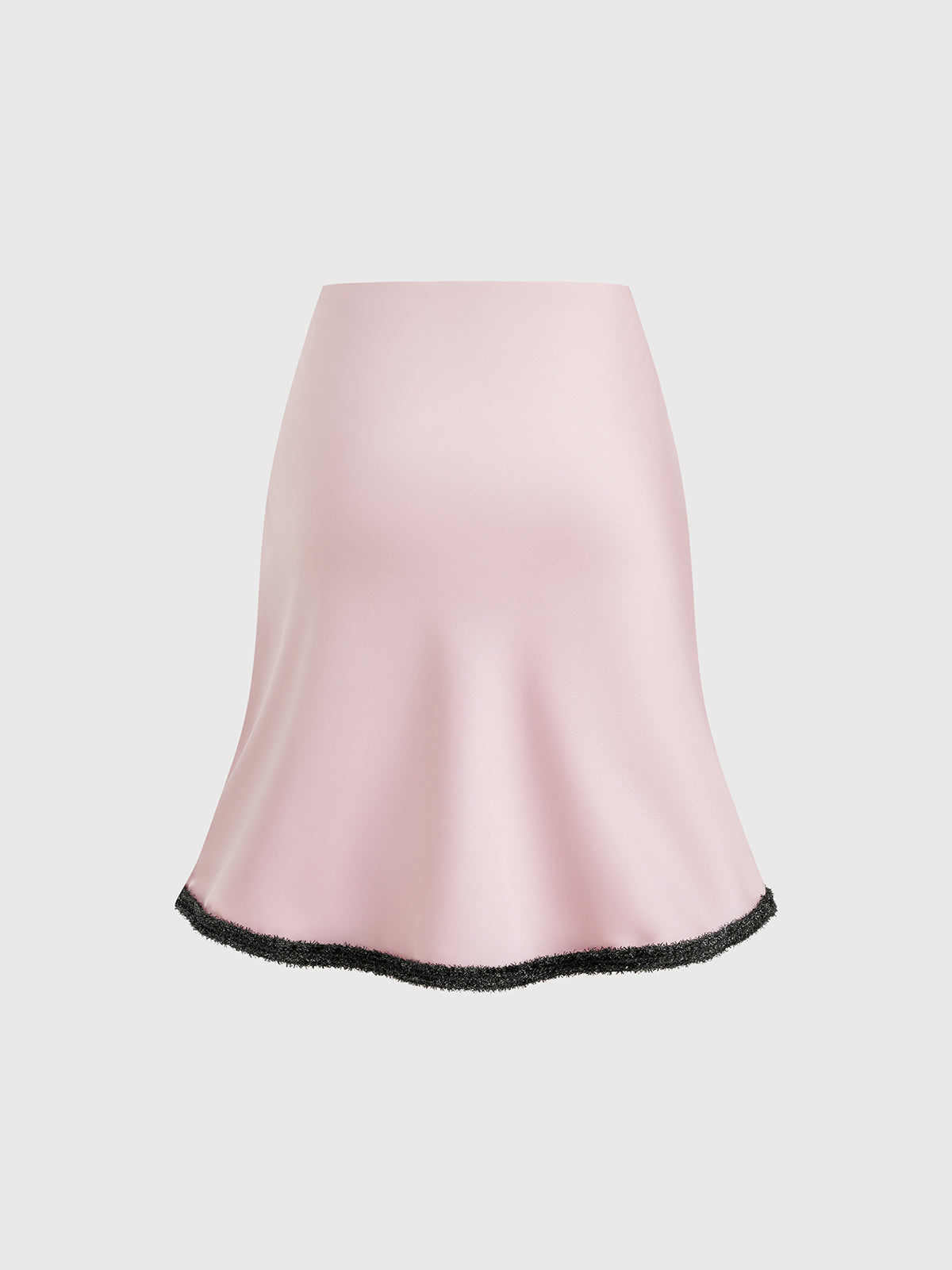 Almost Angel Satin Skirt – Blush Pink