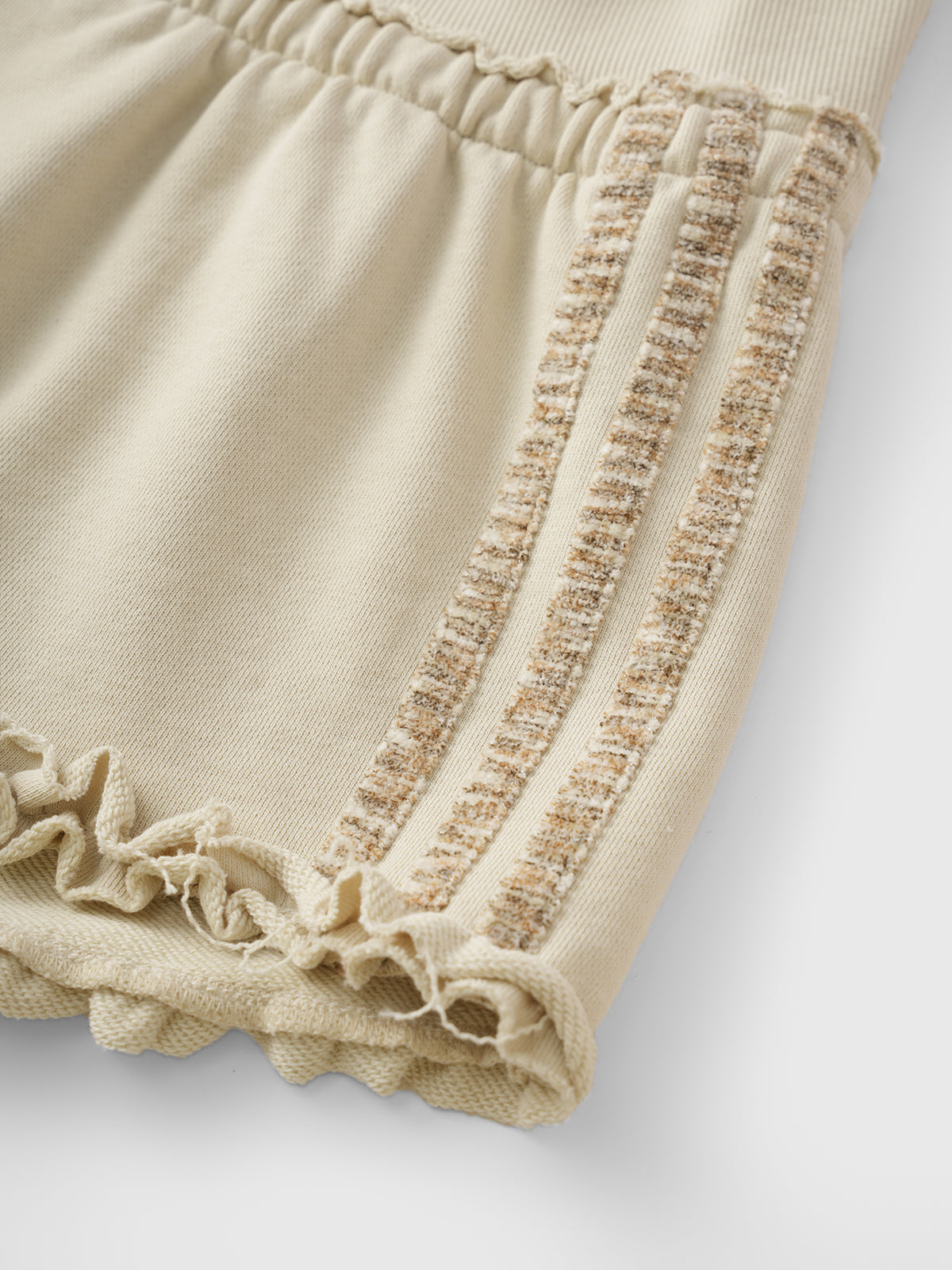 No Ceremony Required Shorts - Beige Sand