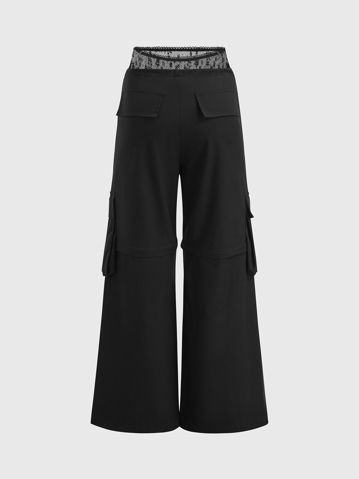 Soft Control Lace Cargo Pants – Cocoa Brown