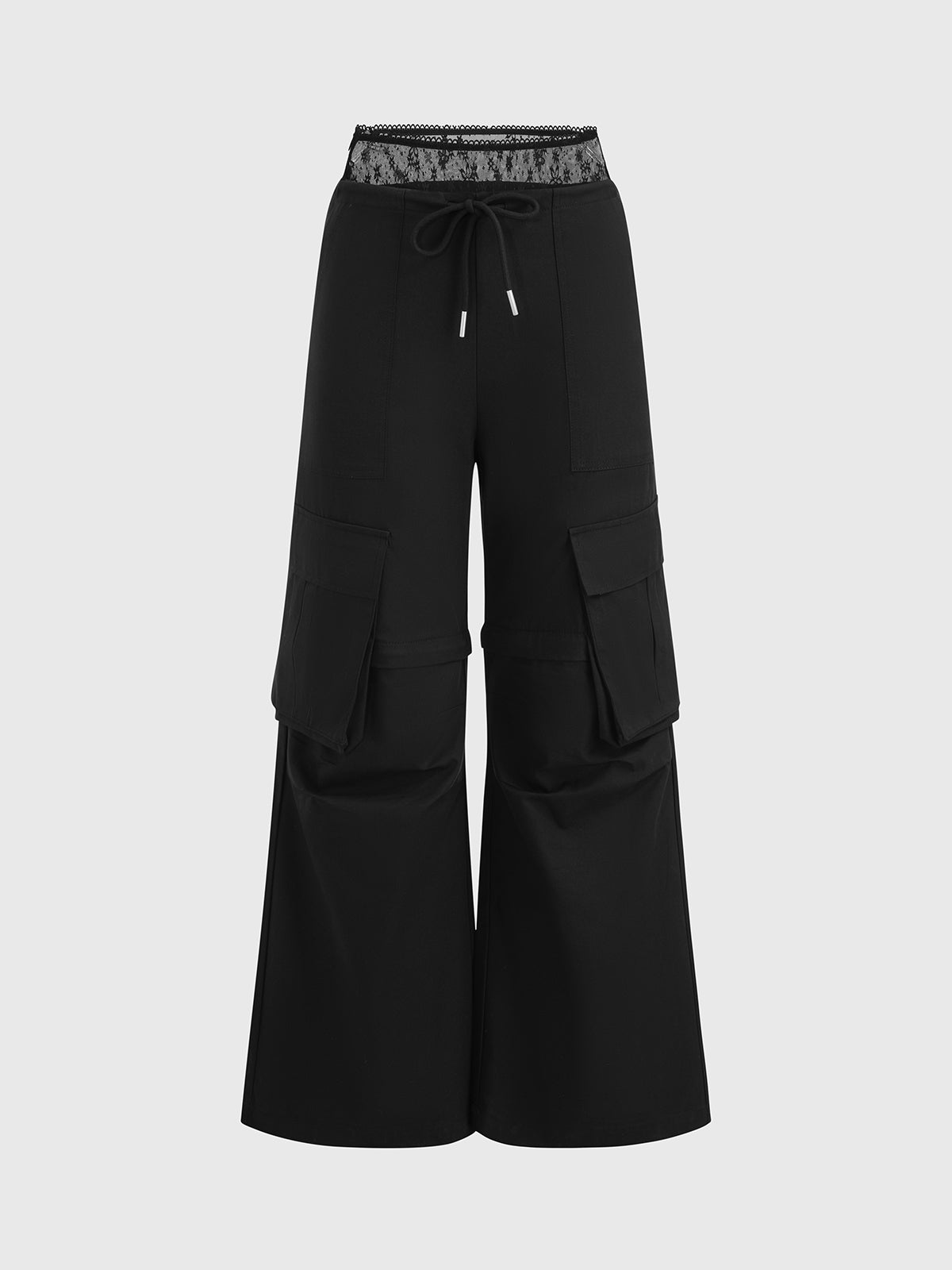 Soft Control Lace Cargo Pants – Cocoa Brown
