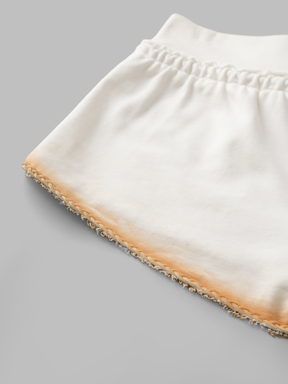 Good Luck Catching Me Skirt - Sunset White