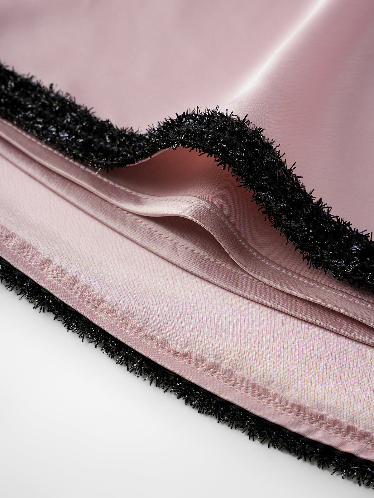 Almost Angel Satin Skirt – Blush Pink