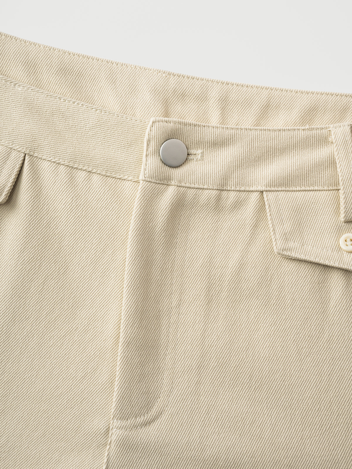 Dolled Office High Waisted Cargo Shorts - Khaki