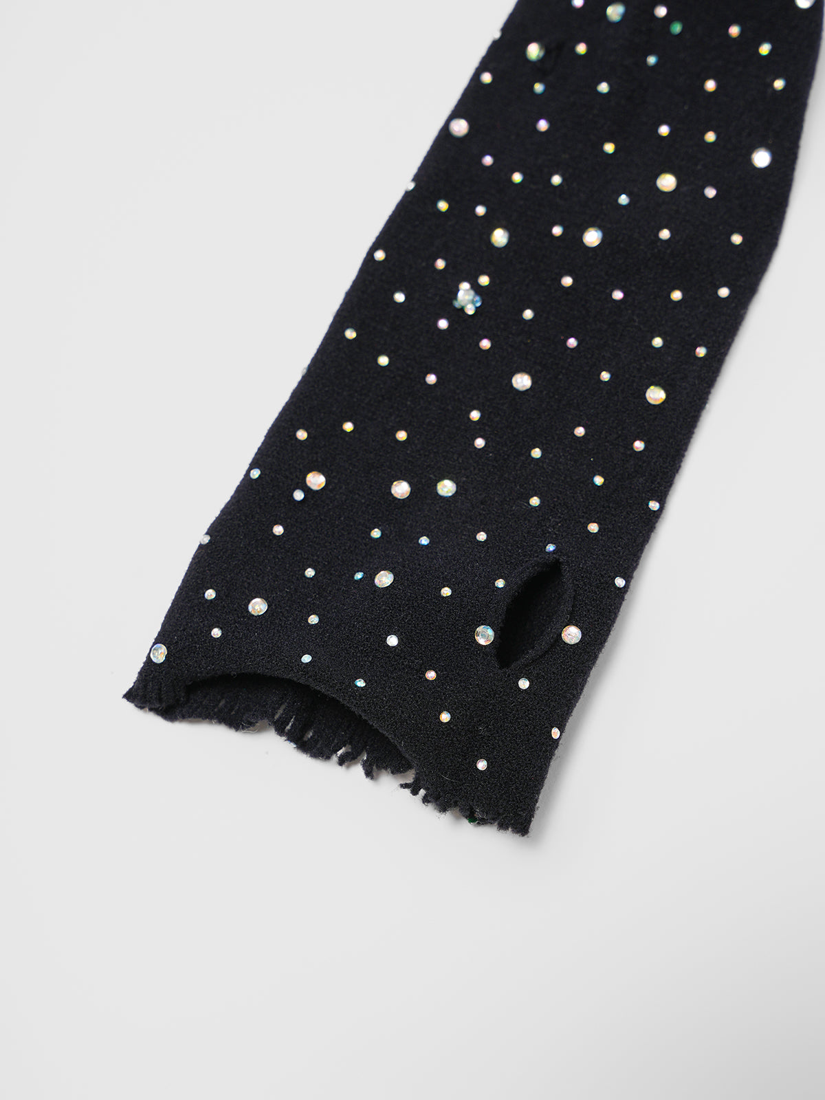 Skin Game Rhinestone Bodysuit – Jet Black