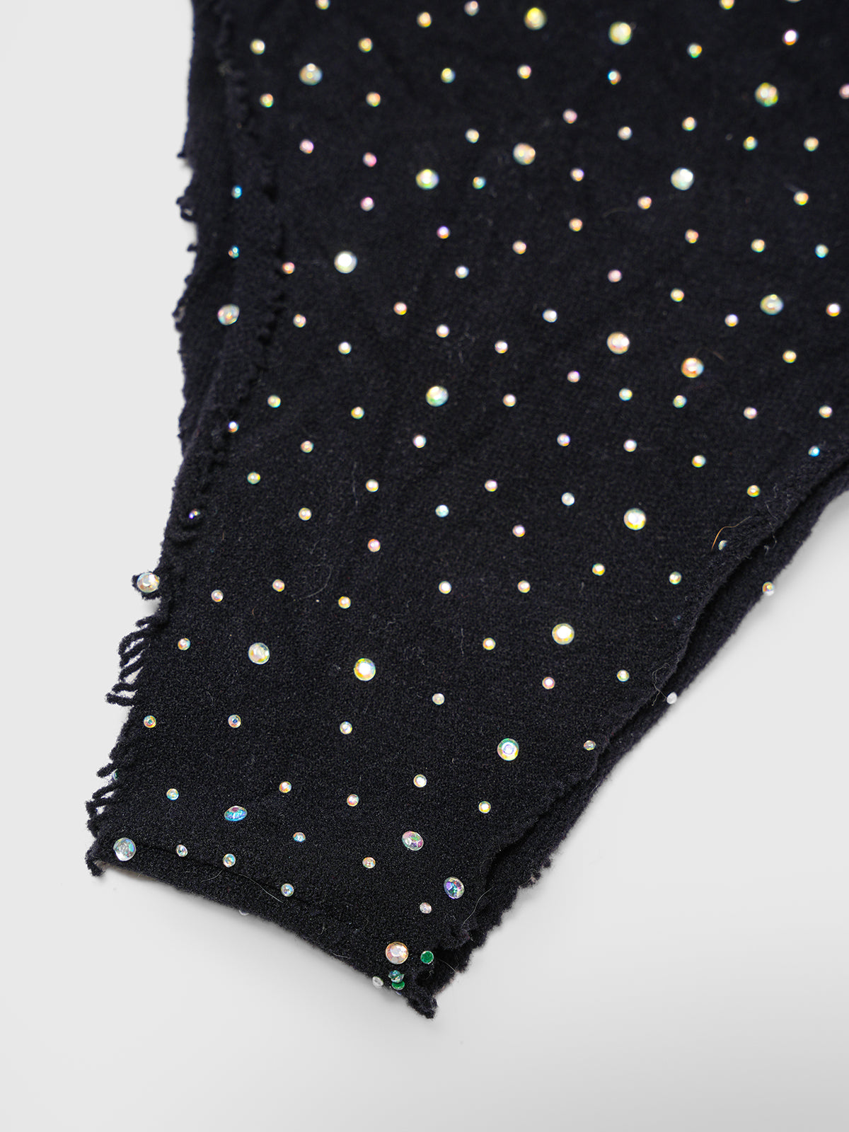Skin Game Rhinestone Bodysuit – Jet Black