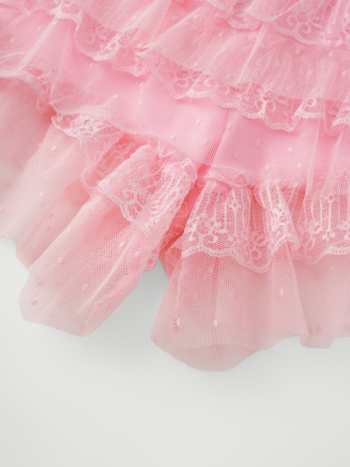 Court Date Lace Skirt – Blush Pink