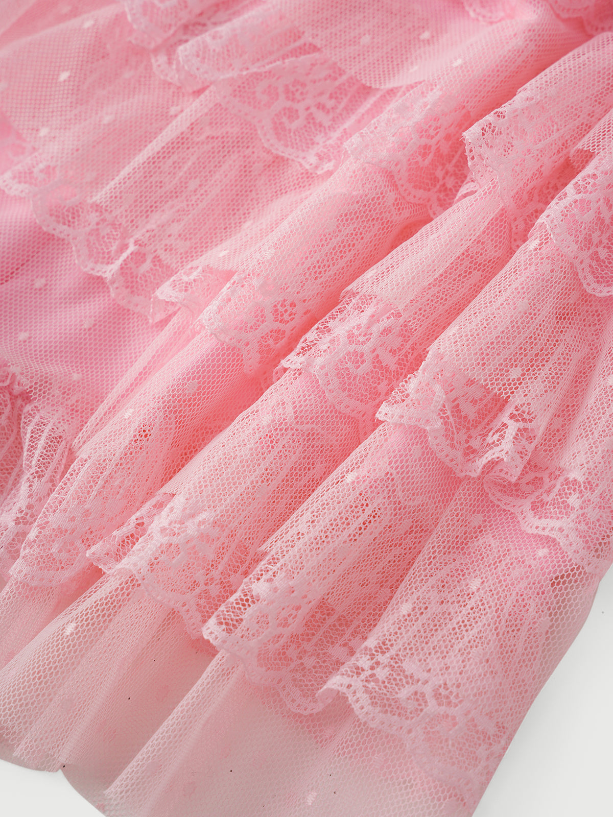 Court Date Lace Skirt – Blush Pink