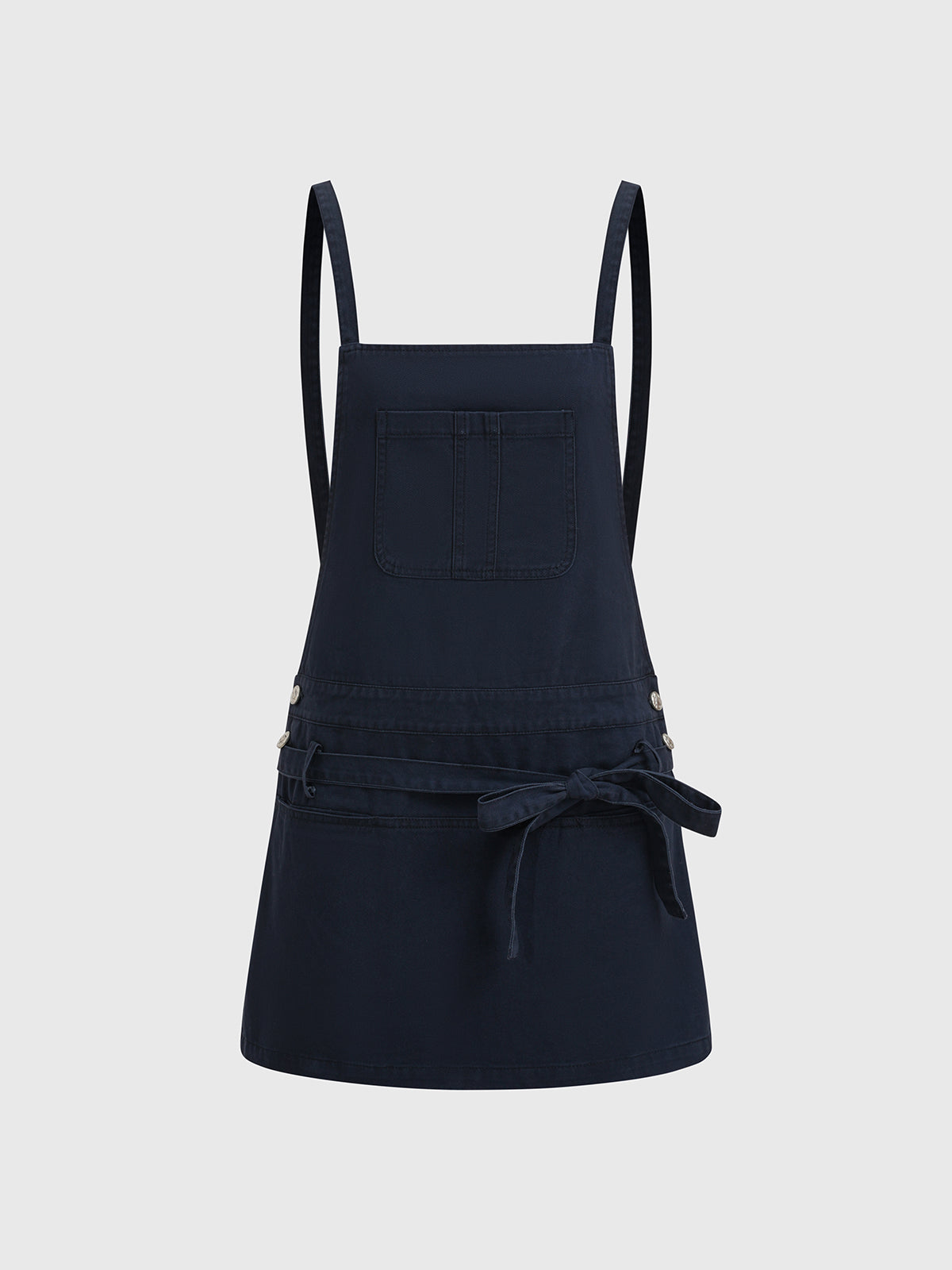 No Mercy Apron Dress – Night Navy