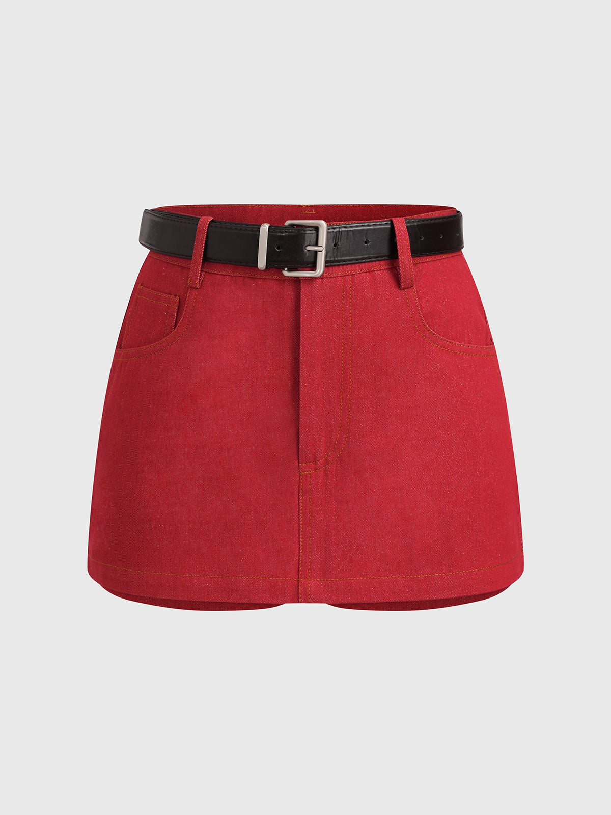 Short Notice Skort – Cherry Red