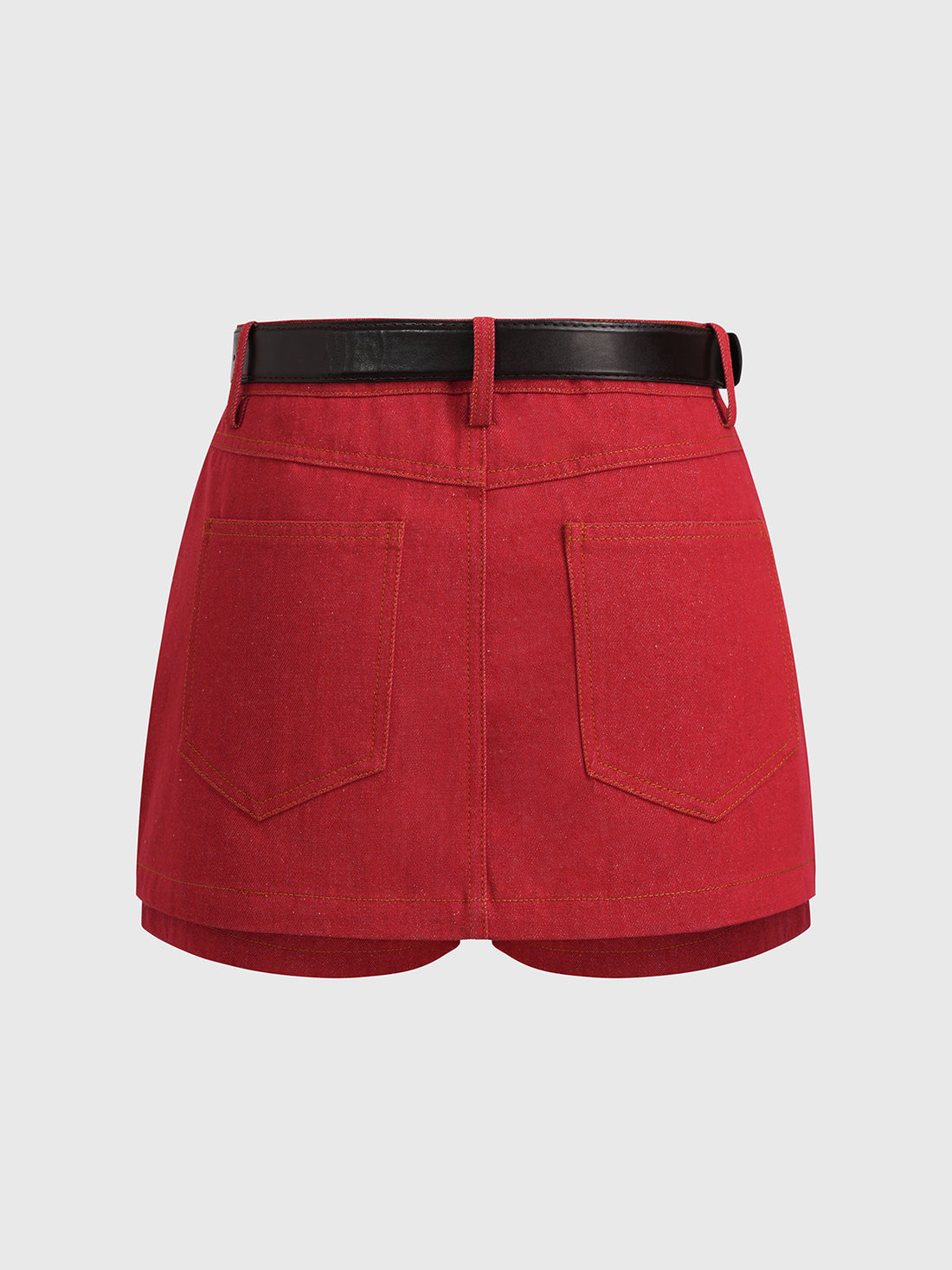 Short Notice Skort – Cherry Red