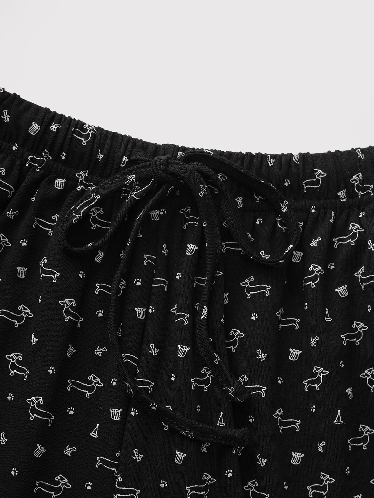 Brick Lane Skimming Lace-up Long Sleeve Top - Charcoal