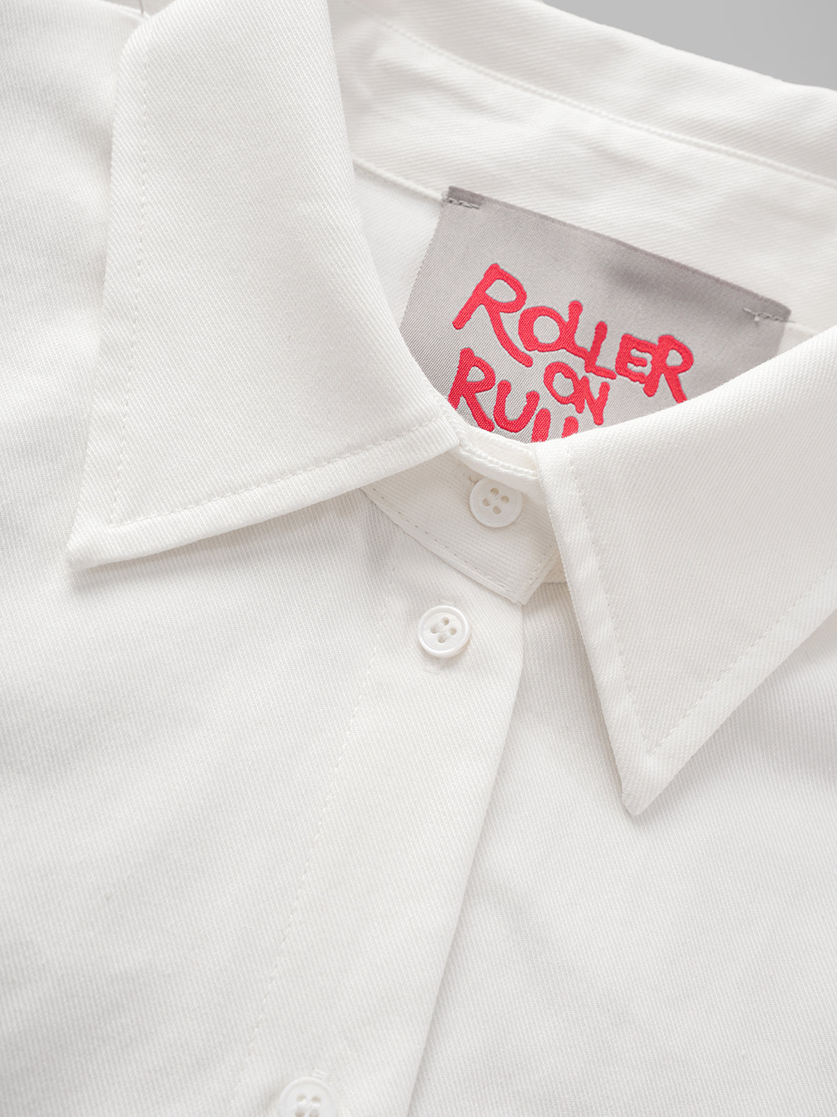 Bossy Belted Shirt – Crisp White