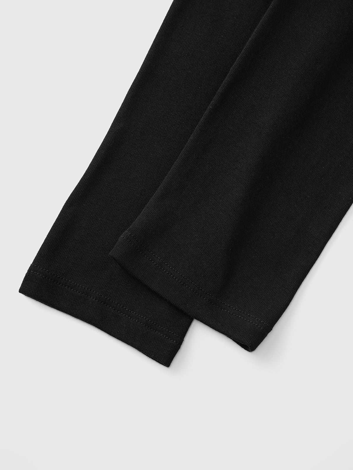 Dolled Office Layered-look V-neck Slim Fit Long Sleeve - Black