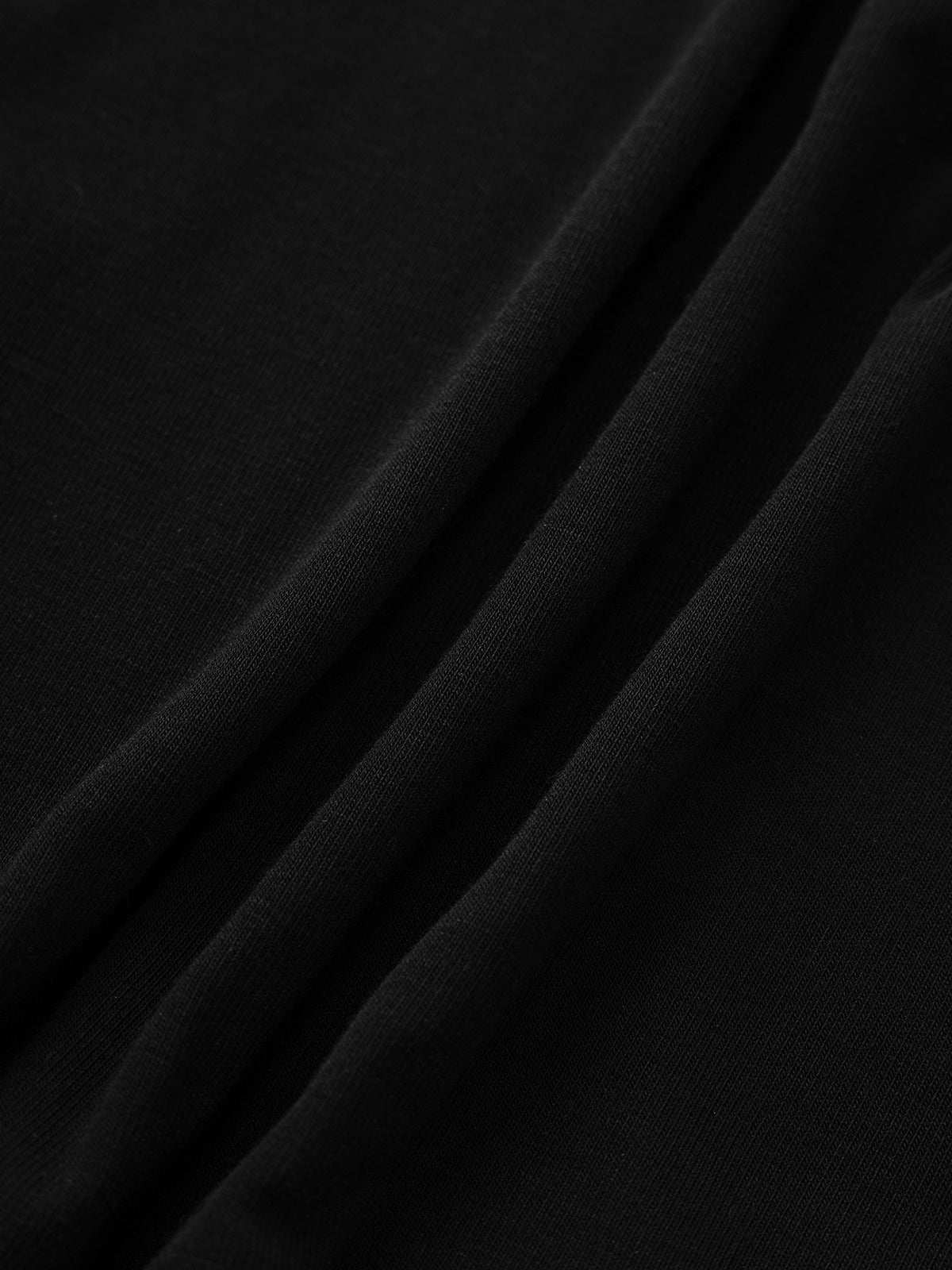 Dolled Office Layered-look V-neck Slim Fit Long Sleeve - Black
