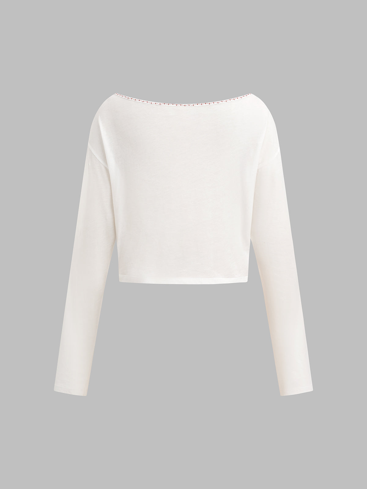 Handle With Care Heart Top – Milk White