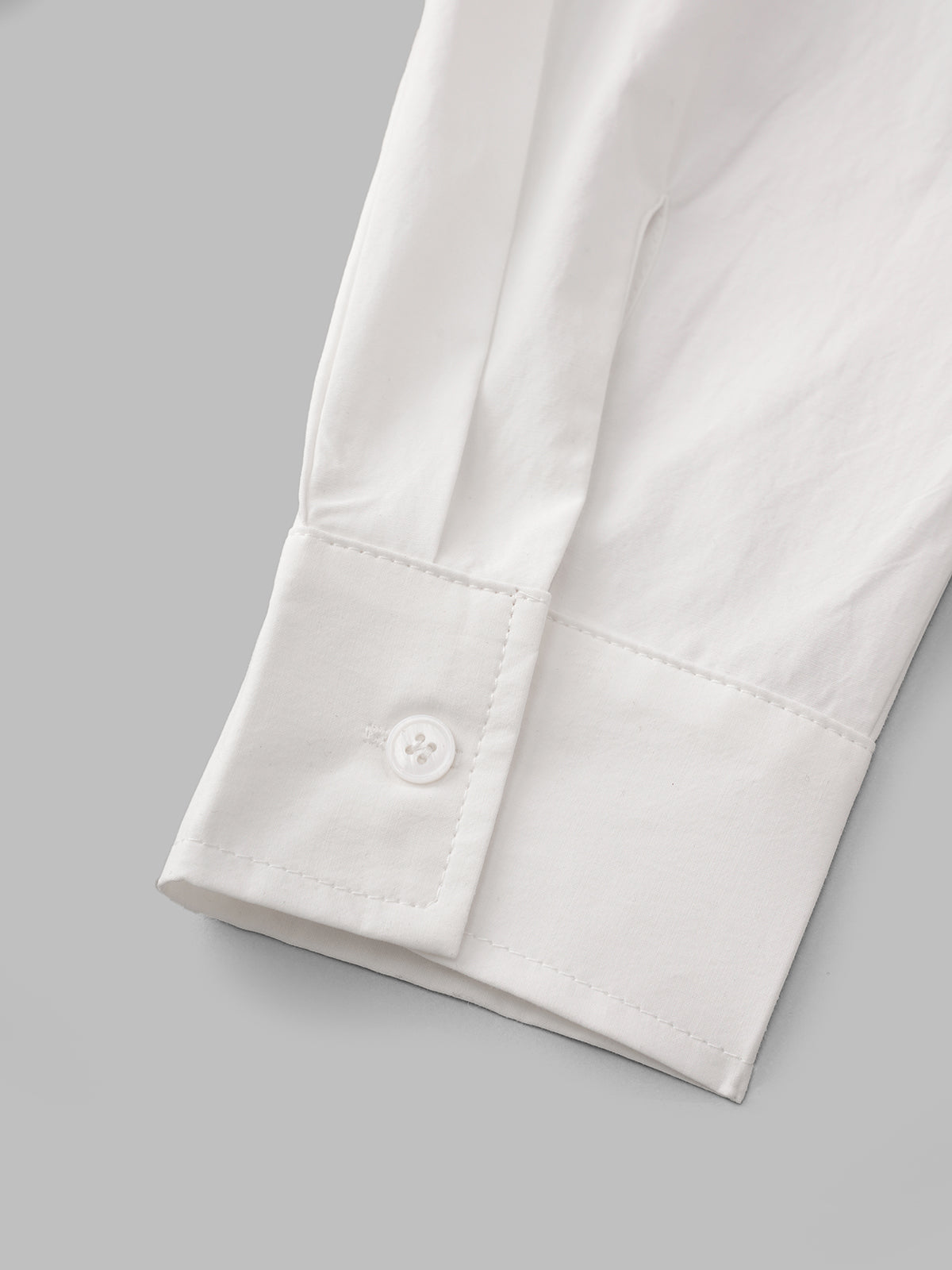 Hands-On Waist Shirt – Crisp White
