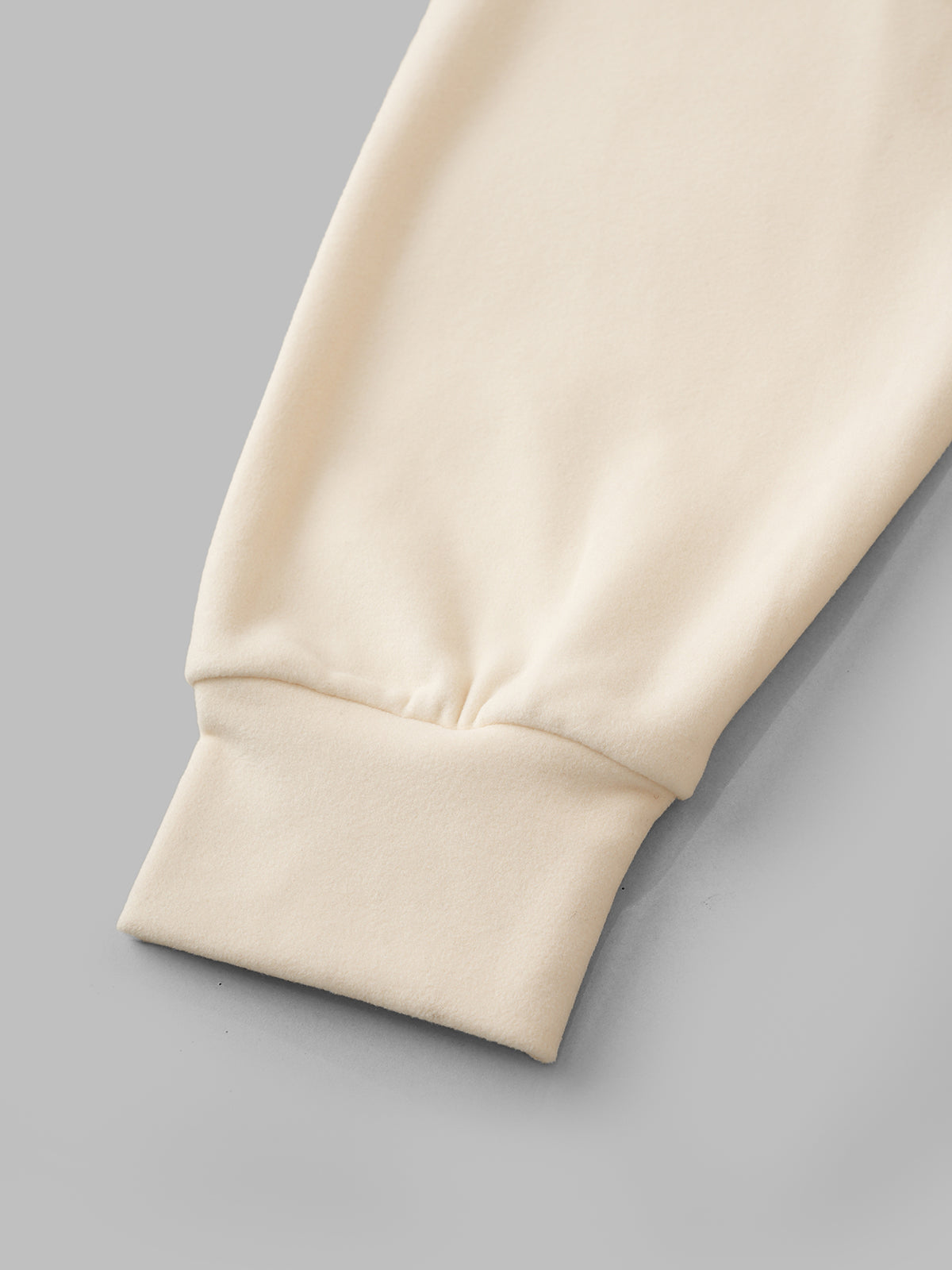 Hold Position High-Neck Sweatshirt – Butter Cream