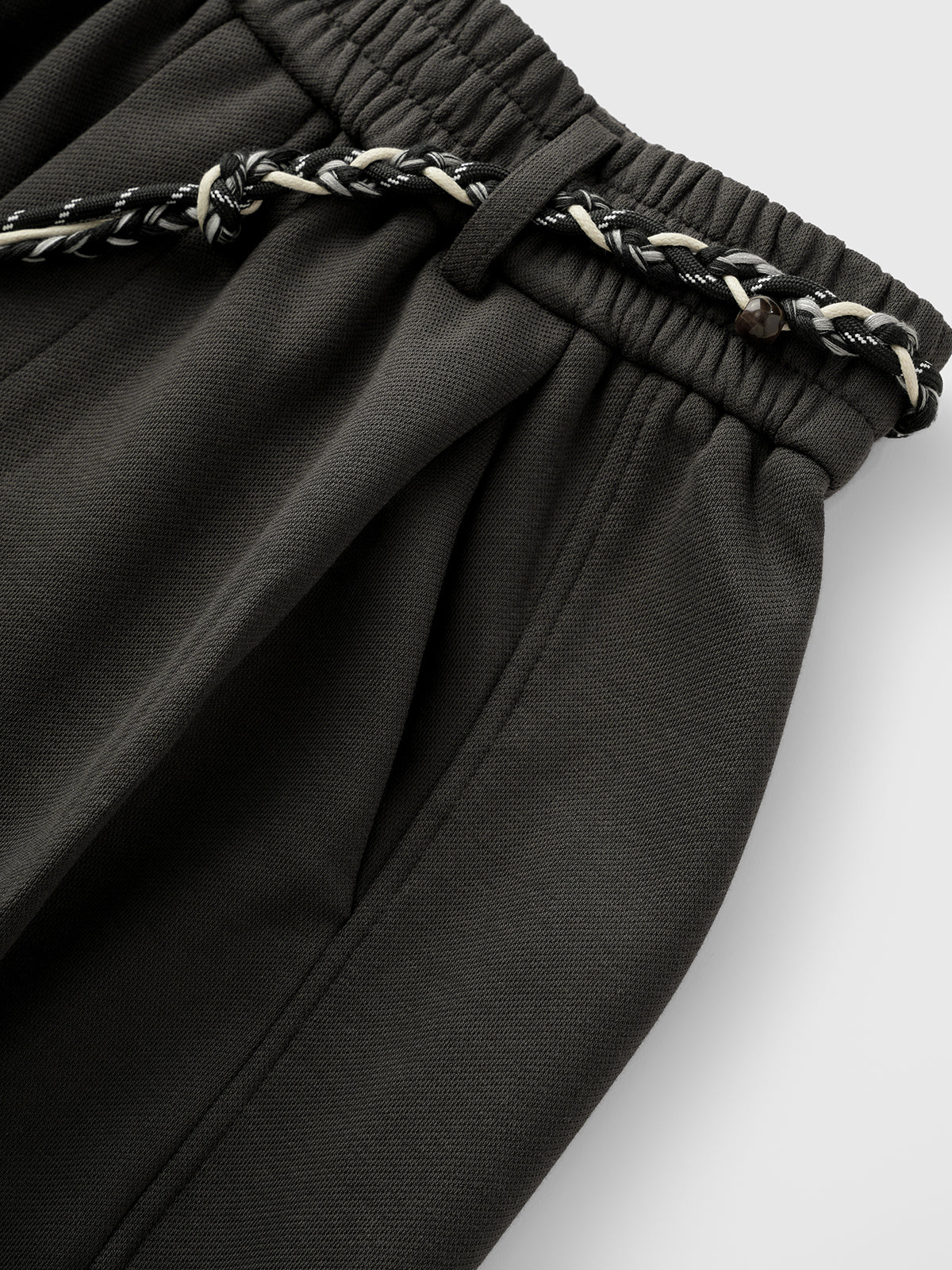 Loose Control Harem Pants – Ink Black