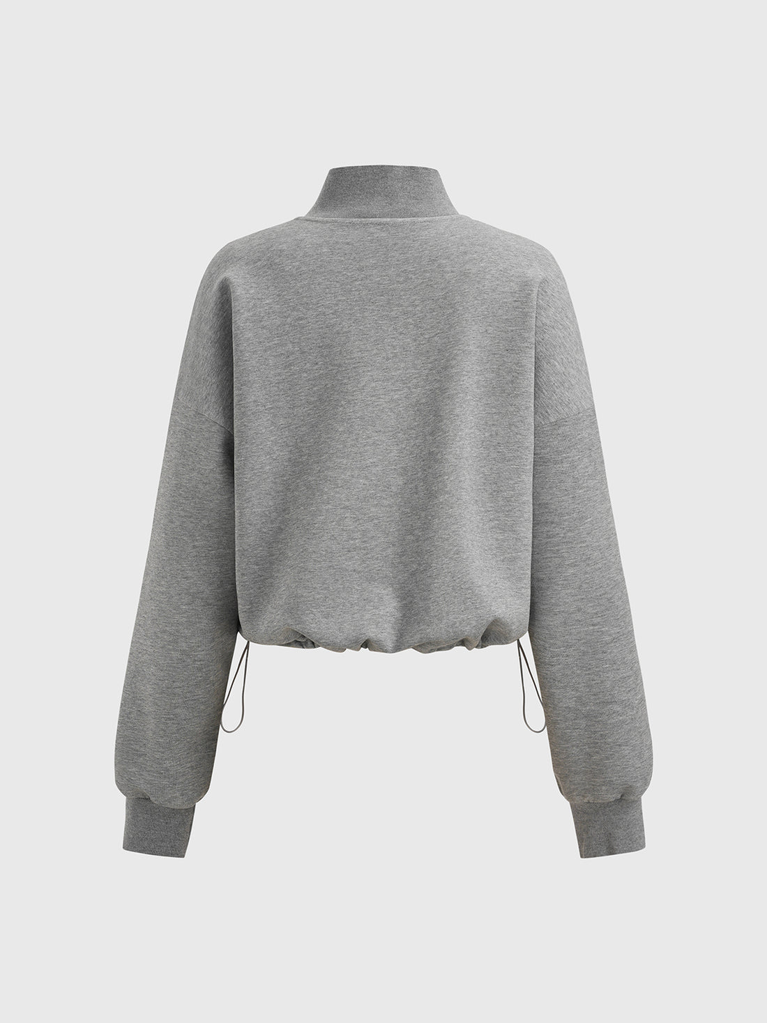 Grip Line Zip Sweatshirt – Fog Grey