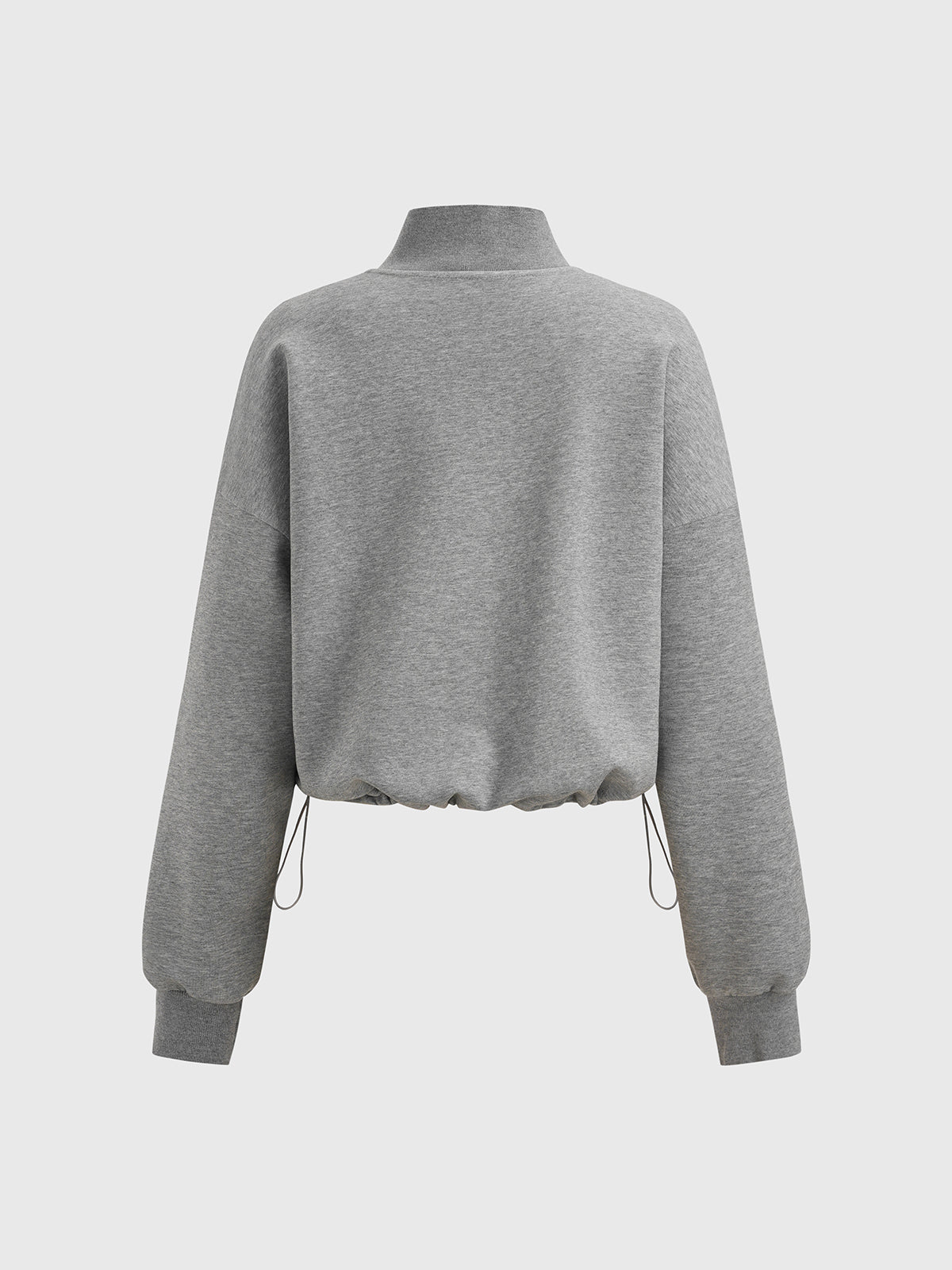 Grip Line Zip Sweatshirt – Fog Grey