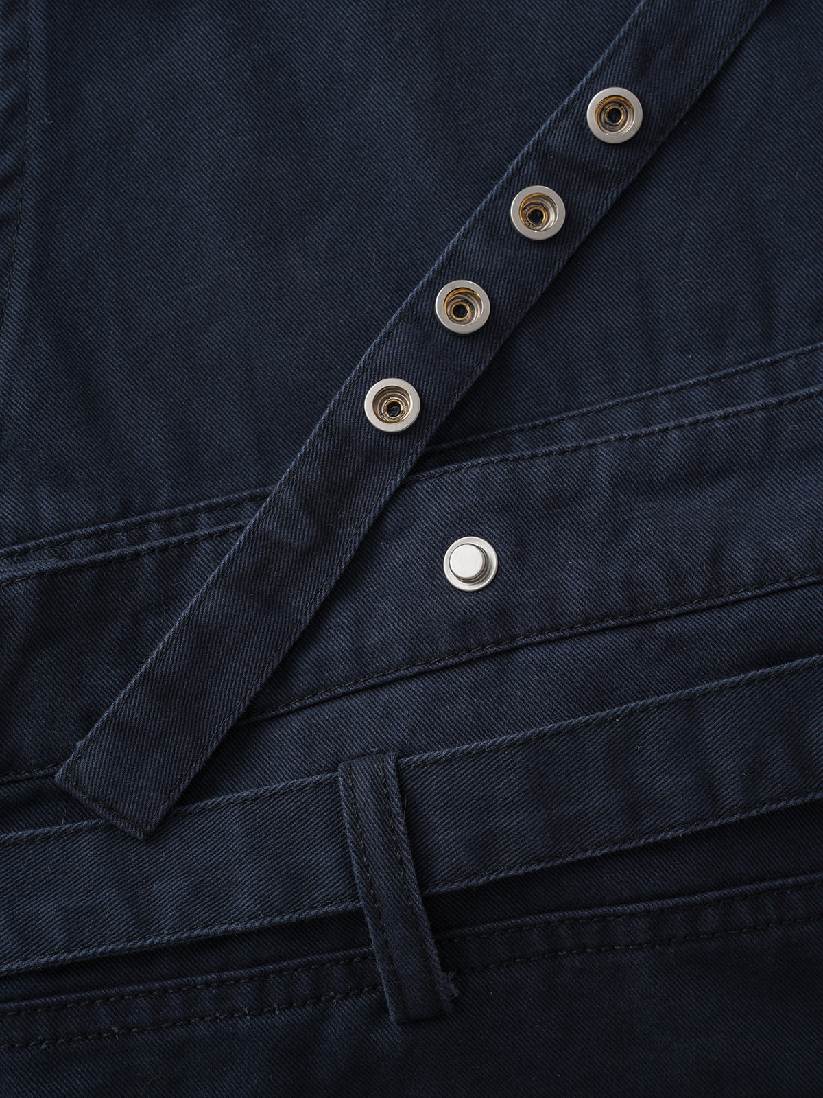 No Mercy Apron Dress – Night Navy