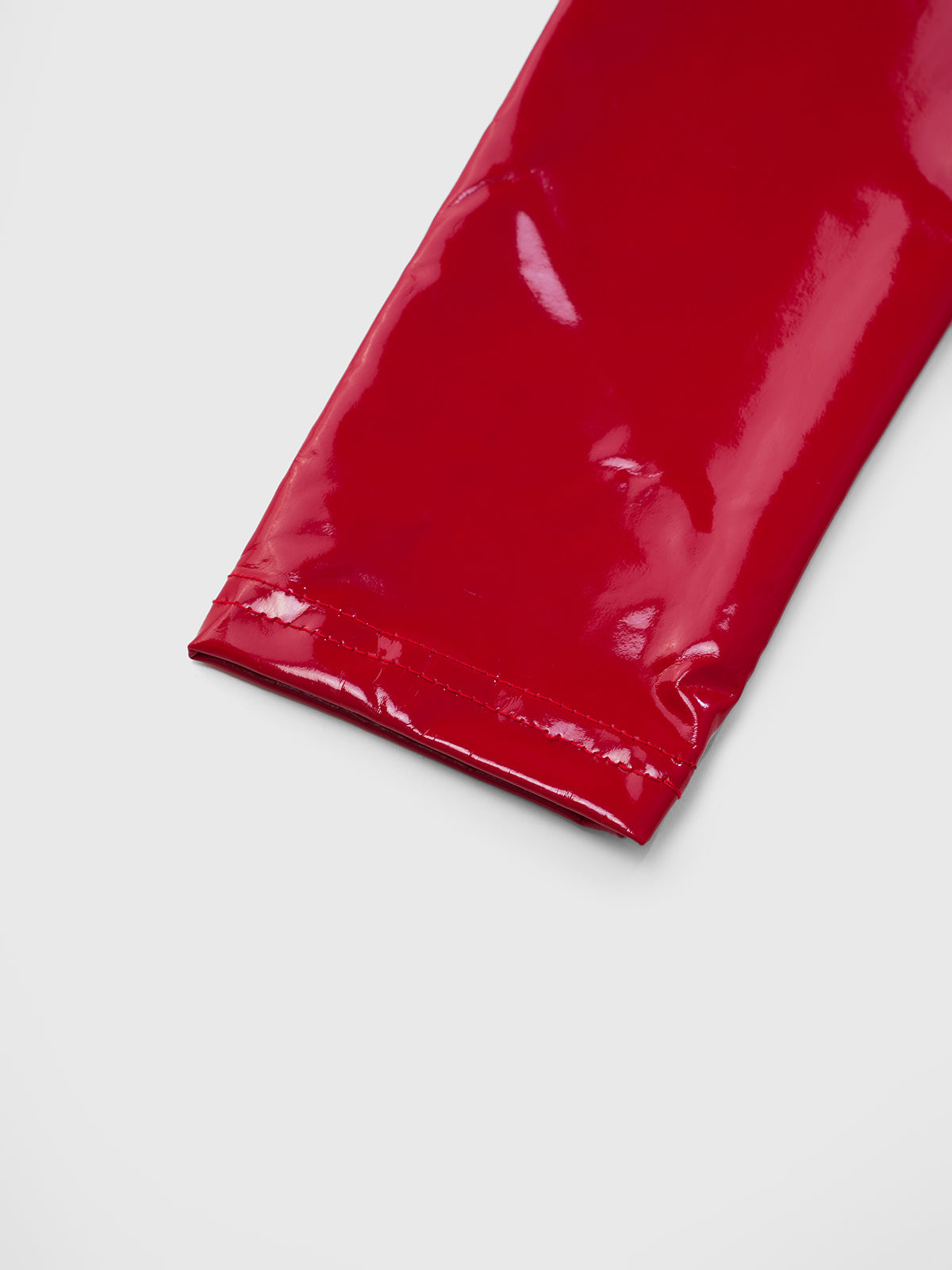 Raise Secured Patent Dress – Victory Red