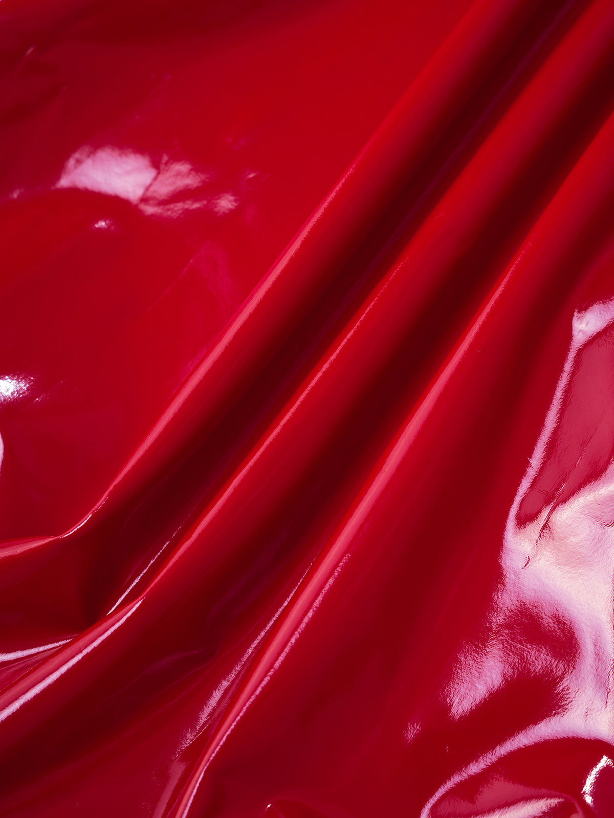 Raise Secured Patent Dress – Victory Red