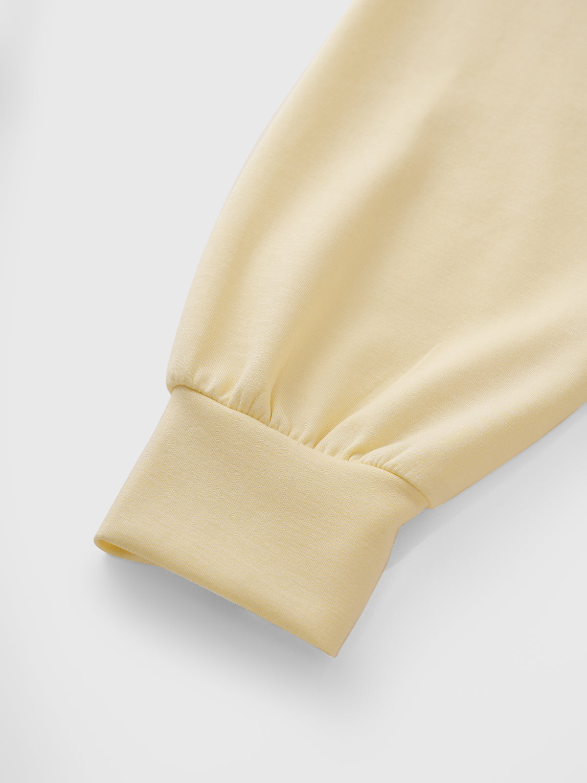 Off-Tempo Hoodie – Butter Yellow