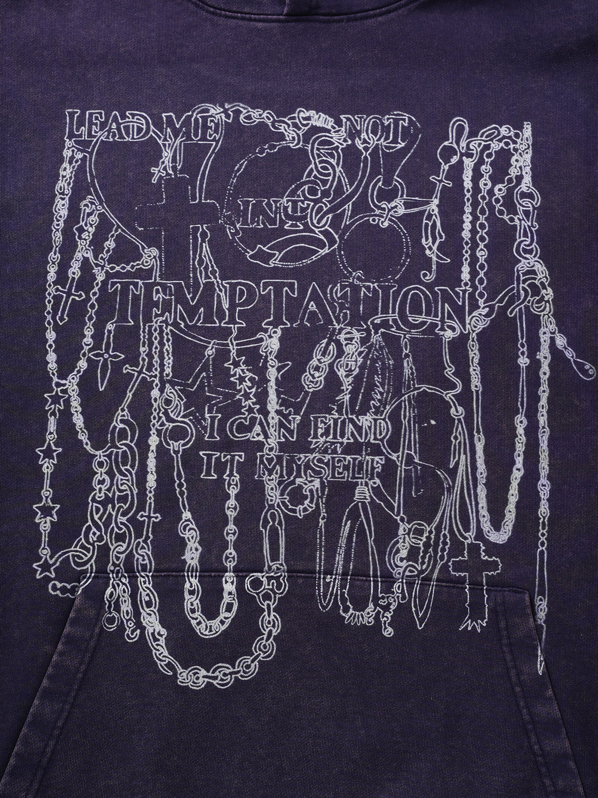 Link Up Graphic Hoodie – Deep Navy