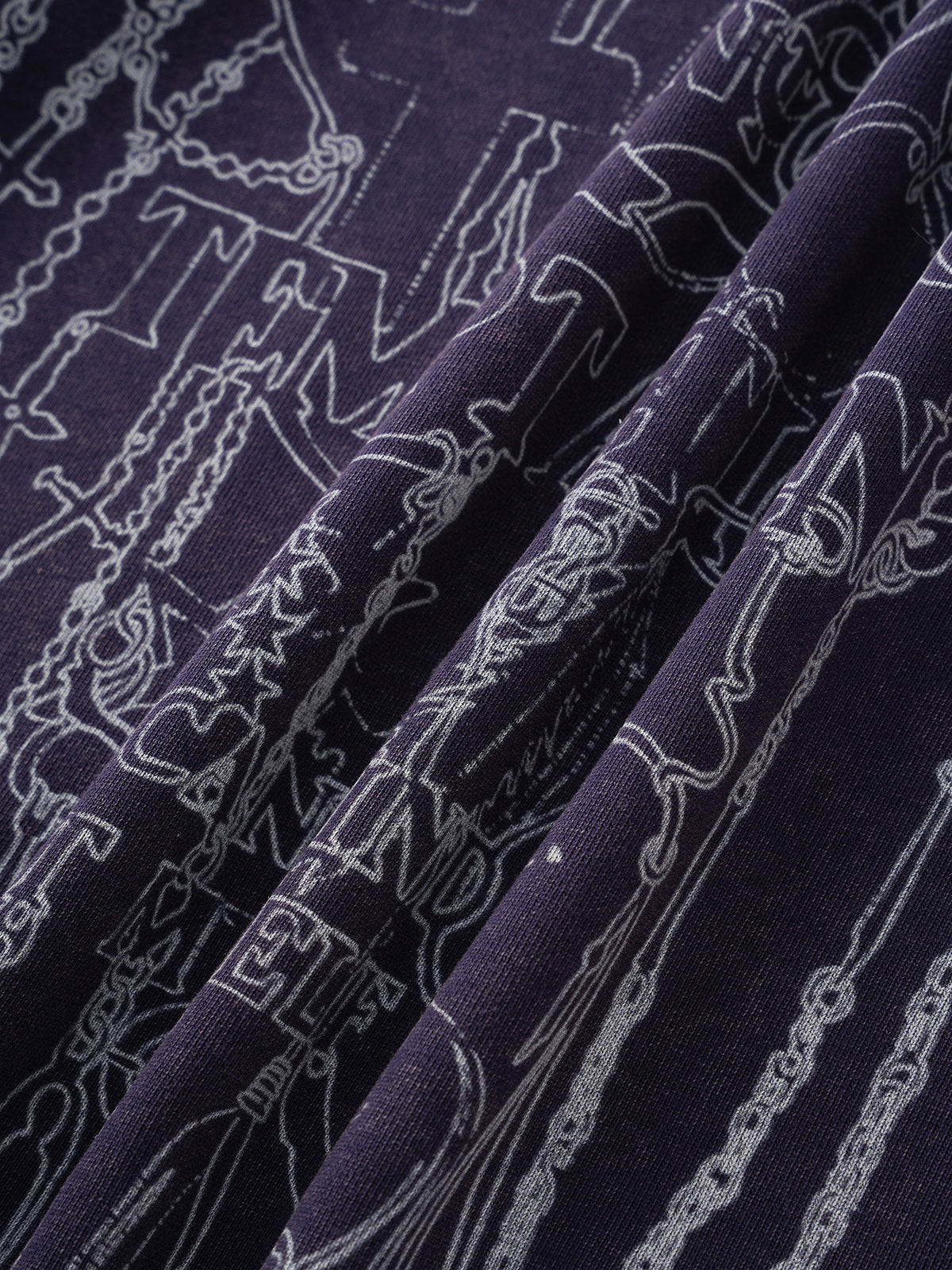 Link Up Graphic Hoodie – Deep Navy