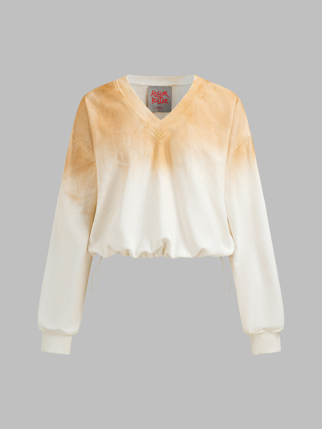 Slow Burn Fade Sweatshirt – Cream Honey