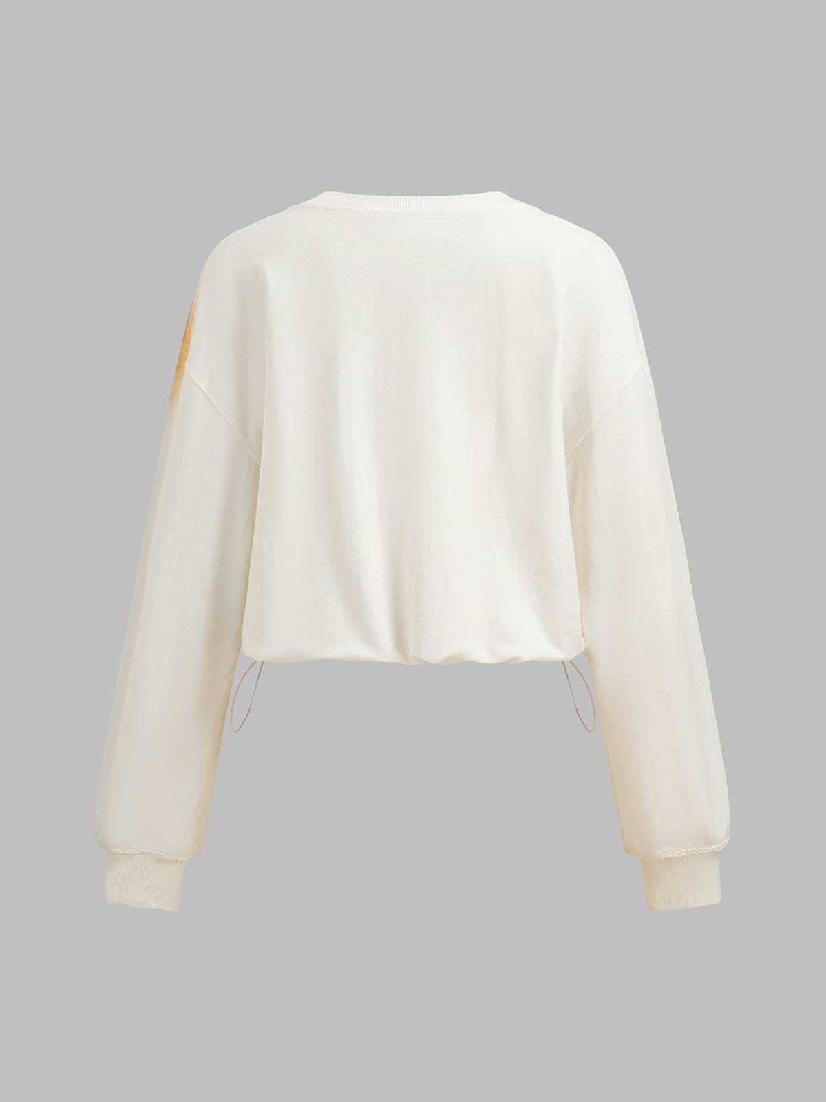 Slow Burn Fade Sweatshirt – Cream Honey