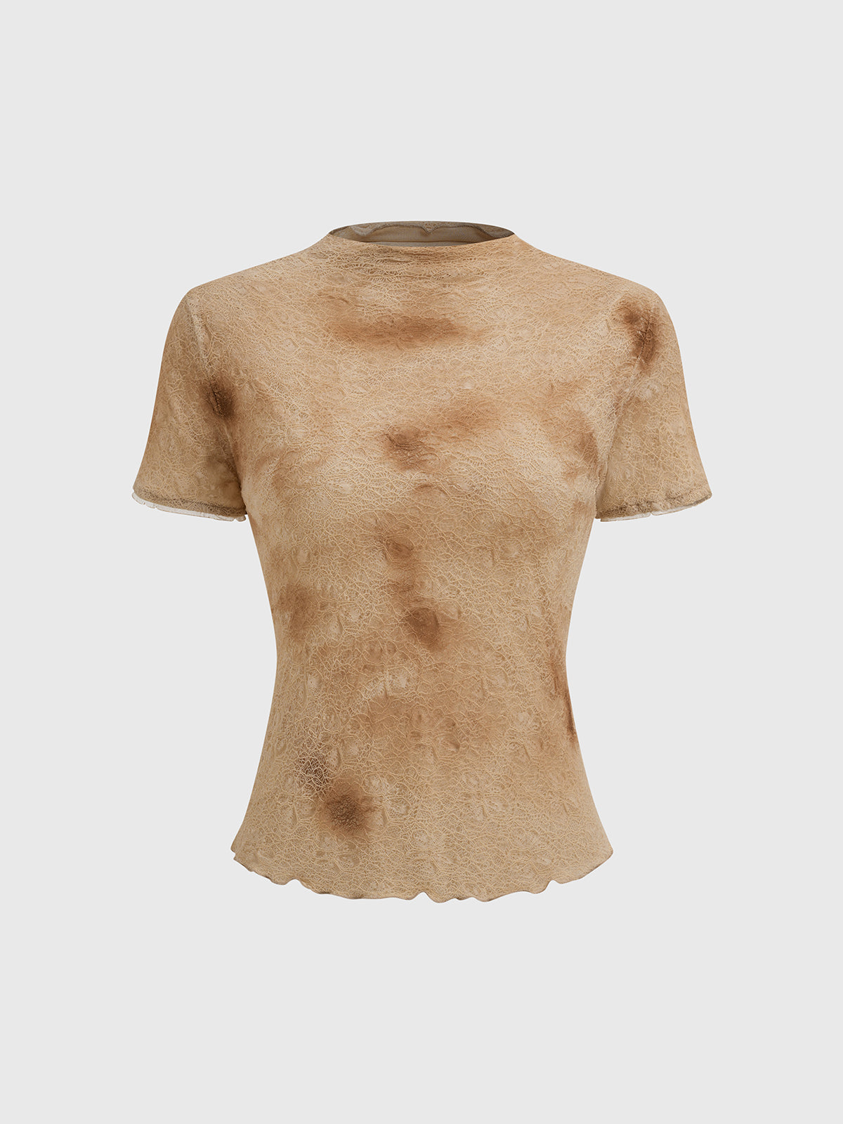 Second Nature Camo Body Tee – Earth Taupe