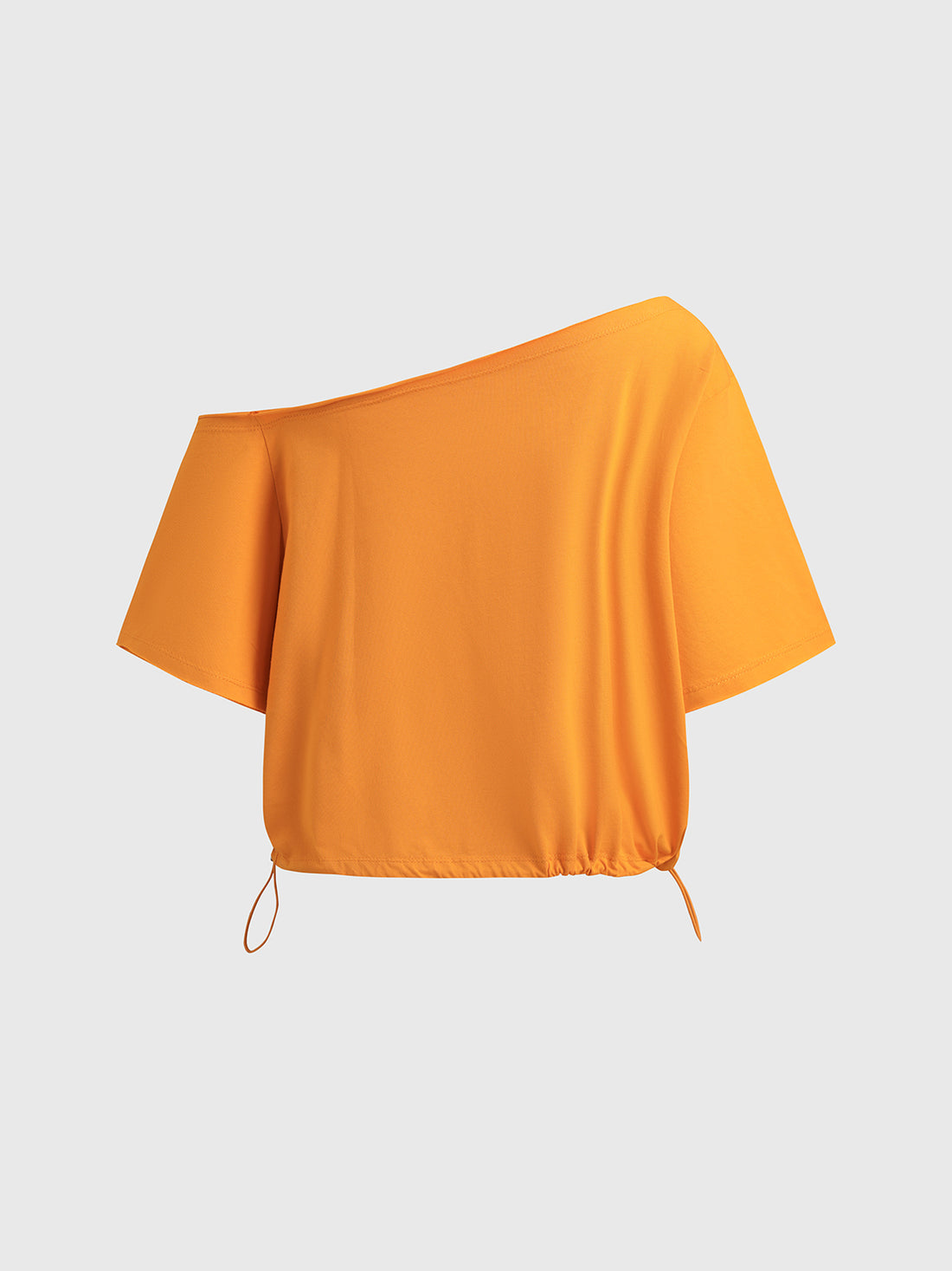 Brick Lane Baggy Typography Graphic Boxy Tee - Yellow